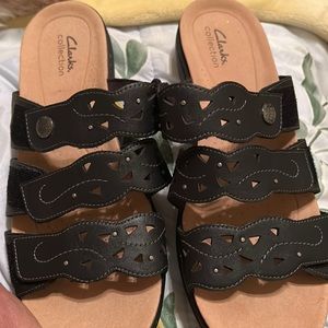 Clarks ladies sandals size 11 New